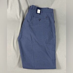 Peter Millar Golf Pants Crown Crafted Surge 40 x 34 Navy Blue Polyester